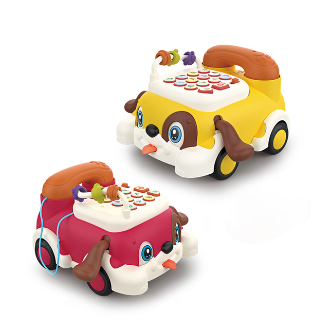 Educational Learning Lovely Dog Kids Children Baby Electronic Cell Phone Toys