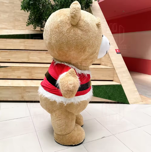 高品質のダンス広告用シロクマのぬいぐるみコスチューム、ショッピングモールのプロモーション広告用 - Product Image 5