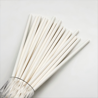 Pailles à boire jetables 100% biodégradables, emballées individuellement dans du papier, écologiques, pour bubble tea