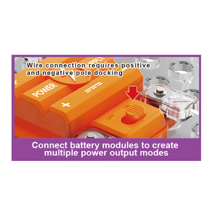 Ept giáo dục vật lý tự làm xoay FERRIS mạch điện tử Đồ chơi gốc thí nghiệm khoa học trường tiểu học Xây Dựng Bộ - Product Image 5