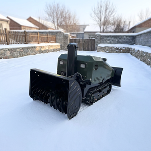 Sopladora de Nieve RC Tipo 100 de Alta Eficiencia, Naranja, Profesional, para Remoción y Barrido de Nieve, Uso Municipal - Product Image 3