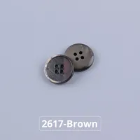 Boutons en résine personnalisés en stock du fabricant, imitation corne, écaille de tortue, pour costume, veste, chemise, couture