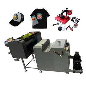 heat transfer direct to pet film t-shirt printing machine ho roll feeder a3+ a3 3880 l805 l1800 dtf printer with epson parts ink