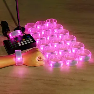 Pulsera Luminosa LED con Control DMX y Logo Intermitente para Fiestas Brillantes y Conciertos para Diwali, Ramadán, Día de la Madre y Pascua - Product Image 2