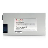Catu Daya Server GreatWall 1U 450W/400W/250W Active PFC Antarmuka 24-Pin Konektor SATA Input AC 24V Bersertifikasi CE Tersedia psu