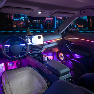 Éclairage d'ambiance intérieur LED personnalisé TMPRO Vietnam pour VinFast <span class=keywords><strong>VF7</strong></span> 2022-2025, style design d'usine, couleurs réglables - Product Image 3