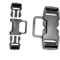 Boucle de sécurité pour siège d'enfant, sangle en plastique, boucle de balançoire pour enfant, libération latérale rapide pour ceinture de sécurité à trois points, boucles à 3 points