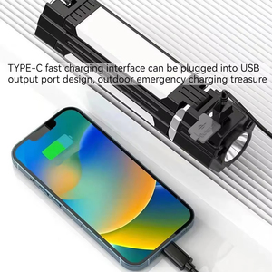 Multi-functional Outdoor Camping Tents Lamp Emergency Folding <b>Light</b> <b>Point</b> Tent Head Lamp Vintage Tent Lamp Led Work Usb Recharge - Product Image 5