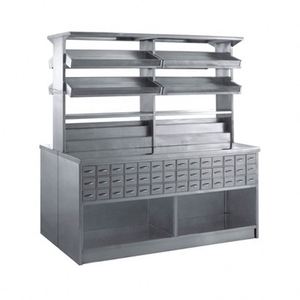 <span class=keywords><strong>Armoire</strong></span> à pharmacie SY-R096 d'<span class=keywords><strong>armoire</strong></span> médicale d'herbe chinoise de double visage d'acier inoxydable pour l'hôpital - Product Image 1