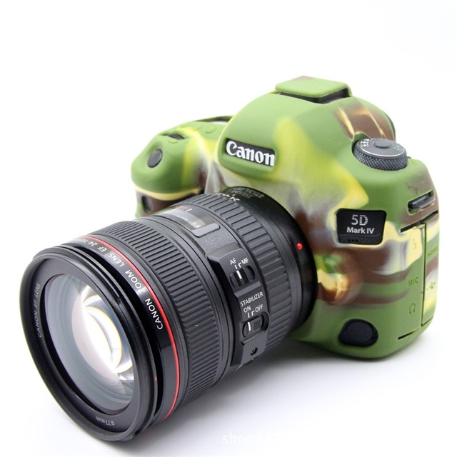 Silicone Case Cover DSLR Camera Protector for Canon EOS R 90D 850D T8i 250D 5D Mark III IV 6D II 6D2 5D3 5D4 1300D 800D SL3 T7i