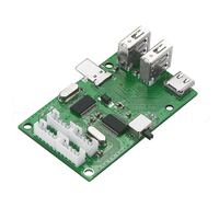 Modul PCB Hub USB3.0 Tipe C HYTEPRO H923 dengan PD Aktif, Konektor Multi Port untuk Papan Sirkuit Perangkat Elektronik