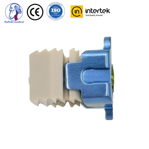 Titanium Zero Profile <strong>Cervical</strong> <strong>Peek</strong> <strong>Cage</strong> with Screw Stand Alone <strong>Spinal</strong> Stabilization Implant for Orthopedic Surgery - Product Image 2