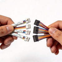Kabel Jumper Male to Female 40 Pin 0.07mm PTFE/PBT Silikon Fleksibel Kabel Breadboard Konektor Dupont Arduino Raspberry Pi DIY