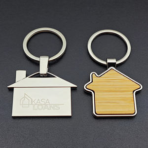 Vente en gros de Offres Spéciales porte-clés souvenir en <span class=keywords><strong>bois</strong></span> de <span class=keywords><strong>maison</strong></span> porte-clés en <span class=keywords><strong>bois</strong></span> gravé avec le logo de sublimation bon marché vierge en métal - Product Image 4