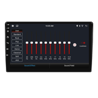 Universele 7 9 10 inch IPS touchscreen head unit double din Android autoradio met draadloze Carplay en Android Auto