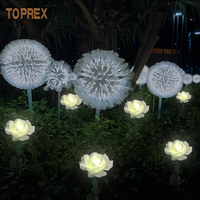 Offre Spéciale étanche lumières de noël mariage événement décor en gros peut personnalisé fleurs bleues roses artificielles avec lumières led