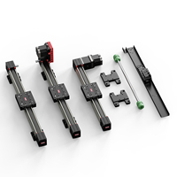 Kit CNC RXP-XY-108 avec rail linéaire à courroie synchrone, actionneur XY-H motorisé - Module de niveau complet pour CNC DIY