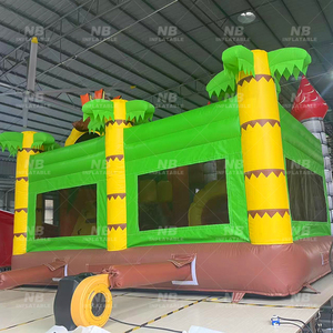 Castillo Inflable Pequeño para Niños, de PVC, para Jardín, Mini Brincolín, con Certificación CE, Capacidad para 5-8 Personas - Product Image 3