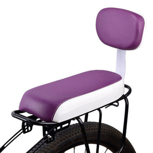 Siège arrière pour vélo bébé, siège arrière avec accoudoirs et repose-pieds, <span class=keywords><strong>selle</strong></span> de vélo pour enfants pour vélos de route avec coussin et dossier - Product Image 5