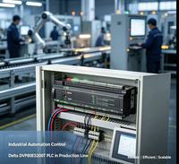 Controlador de Automatización Industrial Delta DVP80ES200T PLC, 80 Puntos de E/S, 240V DC, Comunicación RS485