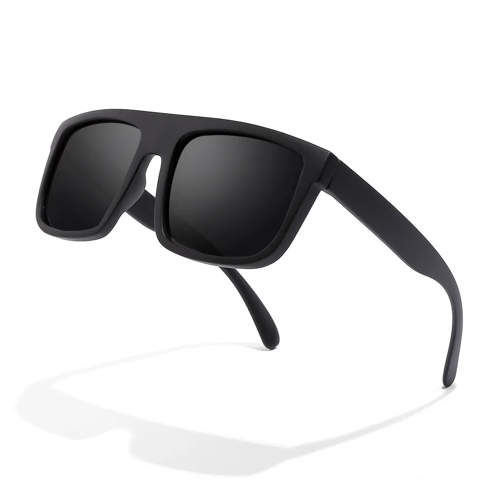 Polarized Sunglasses Interchangeable Sun Glasses Brand Oem Men Women Unisex Black Sunglasses Polarized Custom Logo