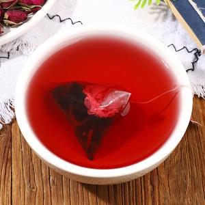 Tè alla frutta agrodolce, tè rosella rosa gelso, tè dea viso nudo e bustine di tè confezionate Rosé infuse per bevande calde e ghiacciate - Product Image 3