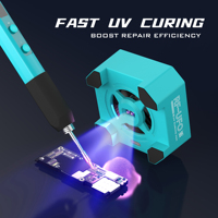 Station de réparation multifonction 3-en-1 RF-UFO avec lampe UV, ventilateur de refroidissement turbo, détection de particules de poussière LED et préparation pour la lamination OCA