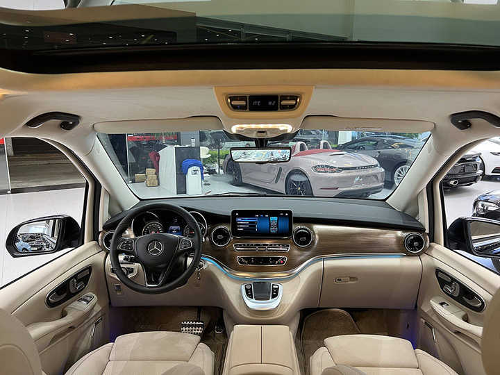 2022รถ Mercedes-Benz V-class 260 L โรงเรียนสอนขับรถแท็กซี่รถยนต์มือสองรถยนต์มือสองรถยนต์มือสอง