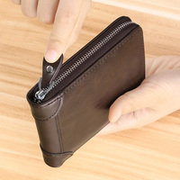 Dompet Berkualitas Tinggi Desain Khusus Minimalis Carteira Desainer Multi-fungsi Portefeuille Tahan Lama Dompet Bernapas