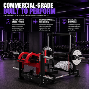 BM Factory Sale Équipement de musculation professionnel en acier pour salle de sport, machine de poussée des hanches 3D sécurisée pour la musculation avec poids libres - Product Image 2
