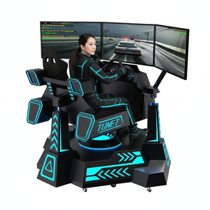 รถแข่งสูตร 1 แบบเคลื่อนไหวได้เต็มรูปแบบ เกมแข่งรถอาร์เคด 9D - Product Image 4