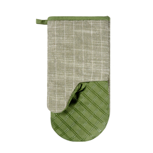 Manoplas de Cocina de Silicona y Algodón con Estampado de <span class=keywords><strong>Zorro</strong></span> Gris, Resistentes al Calor y Antideslizantes, un Par de Guantes de Cocina Promocionales - Product Image 2