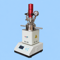Réacteur de laboratoire à bride série F, cuve haute pression 12,5 MPa en alliage Inco Nickel Monel avec agitateur magnétique