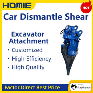 Outil hydraulique de coupe de ferraille de cisaillement de démantèlement de voiture de recyclage automatique avec la certification de la CE - Product Image 5