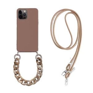 <span class=keywords><strong>Coque</strong></span> en silicone incassable, pour <span class=keywords><strong>iphone</strong></span> 11 12 pro max, avec chaîne bandoulière, <span class=keywords><strong>collier</strong></span> - Product Image 4