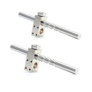 Tùy chỉnh CNC biến gia công dịch vụ thép không gỉ ren qua lại Trục Tự đảo ngược vít - Product Image 2