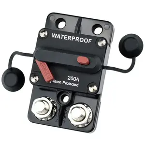 Waterproof 150 Amp Circuit Breaker for Car Marine Trolling Motors Boat ATV Manual Power Protect for Audio System Fuse