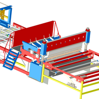 Machine de soudage de treillis de renforcement pour cages à poulets PLC la plus vendue, usine de fabrication de treillis métallique en acier inoxydable de haute précision