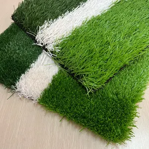 שטיח פוטסל עמיד PE כדורגל גב דשא מלאכותי 50 מ""מ