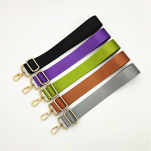 Meetee-Bolso de mano de nailon sólido colorido, accesorios <span class=keywords><strong>intercambiables</strong></span>, <span class=keywords><strong>correas</strong></span> largas para bolso de hombro - Product Image 3