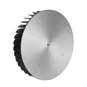 Shenzhen LIKE 200W Diameter 280mm Height 65mm Led Aluminum Weatherproof Heat Sink High Bay Audio Amplifier Heatsink