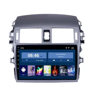 Carplay Android 15 đài phát thanh xe đa phương tiện DVD Player cho Toyota Corolla E140/150 2008 -2013 GPS navigation chia màn hình SWC - Product Image 1