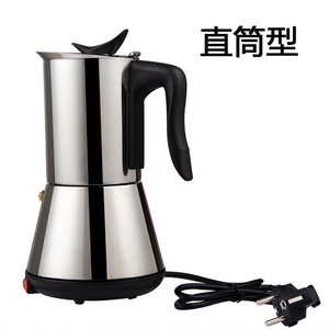 <span class=keywords><strong>Cafetière</strong></span> électrique expresso Moka Pot 6 tasses, <span class=keywords><strong>percolateur</strong></span>, <span class=keywords><strong>cafetière</strong></span> électrique en acier inoxydable, <span class=keywords><strong>cafetière</strong></span> classique - Product Image 5