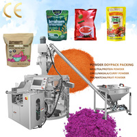 Automatische, voorgevormde zakjesmachine voor biologische fruit- en groentepoeder, Doypack, instant drakenvruchten- en tomatenpoeder verpakkingsmachine