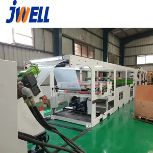JWELL-HUISDIER plastic sheet Extrusie machine PP PS vel extrusie lijn 450 kg/u breedte 800mm gebruikt voor thermovormen