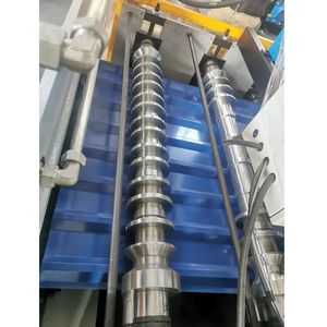 멕시코 Maquina roladora de 라미나 Acanalada Galvanizadas R101 R72 지붕 벽 시트 롤 성형 기계 - Product Image 6
