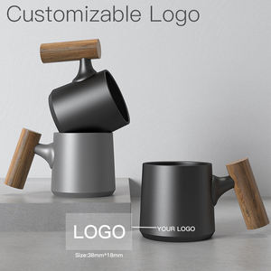 Taza de porcelana de alta calidad hecha a mano de lujo DHPO, Taza de cerámica reutilizable, taza de café expreso ecológica para café, té, herramientas de té y café - Product Image 4