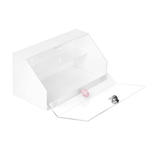Caja de Seguridad Acrílica Transparente Moderna Personalizada por el Fabricante, Lavable, para Farmacias y Comercios Minoristas, con Cerradura - Product Image 1