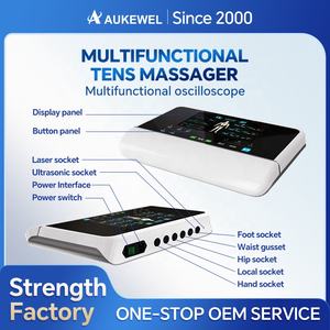 Aparato terapéutico multifuncional para el hogar Dispositivo de masaje de pulso TENS con accesorio múltiple para uso corporal completo - Product Image 5