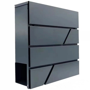 Boîte <span class=keywords><strong>aux</strong></span> <span class=keywords><strong>lettres</strong></span> extérieure en acier antirouille pour villa, boîtes <span class=keywords><strong>aux</strong></span> <span class=keywords><strong>lettres</strong></span> agrandies, montage mural, boîte <span class=keywords><strong>aux</strong></span> <span class=keywords><strong>lettres</strong></span> pour <span class=keywords><strong>lettres</strong></span> et colis avec serrure - Product Image 1